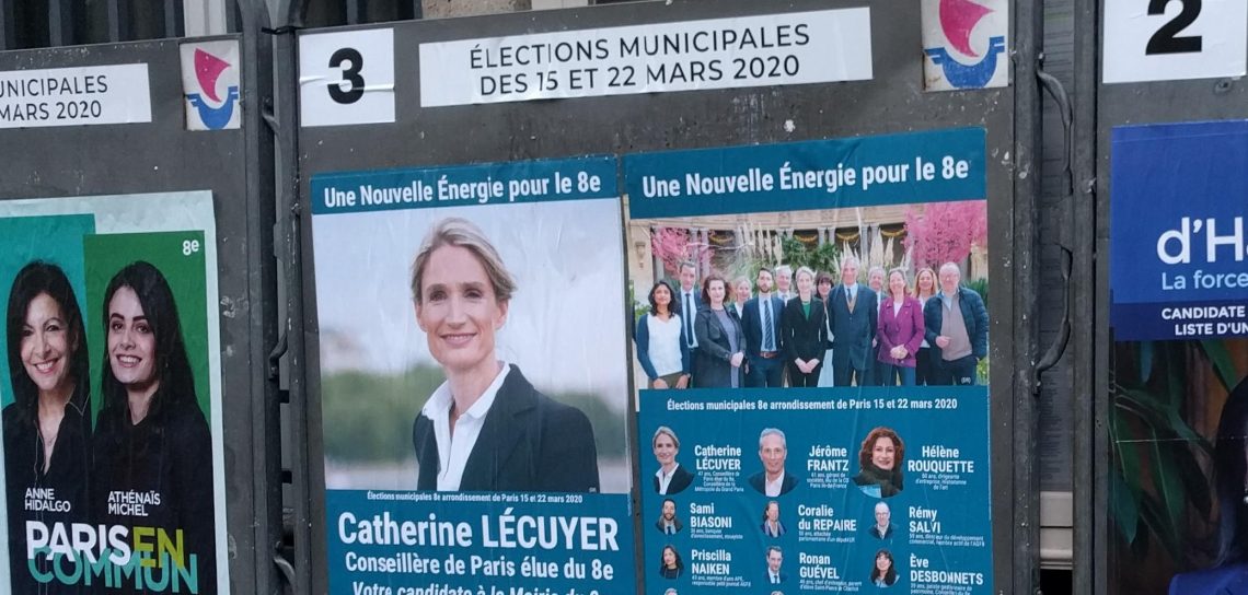 Elections municipales Paris 8e 2020